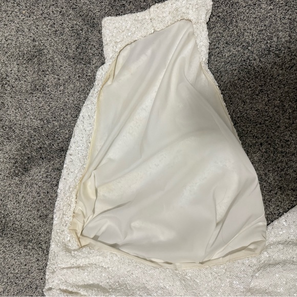 REVOLVE White sequin samba gown by Amanda uprichard - Picture 6 of 9